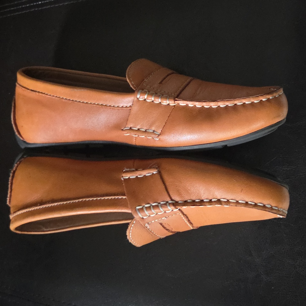 Ralph Lauren Telly Leather Penny Loafer - Picture 8 of 14